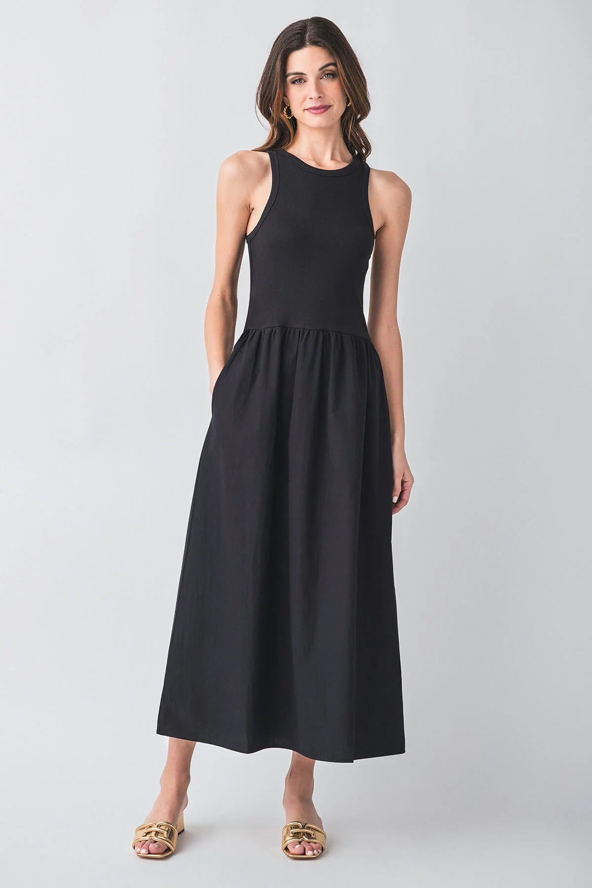 KAMALIA RACER TANK DRESS