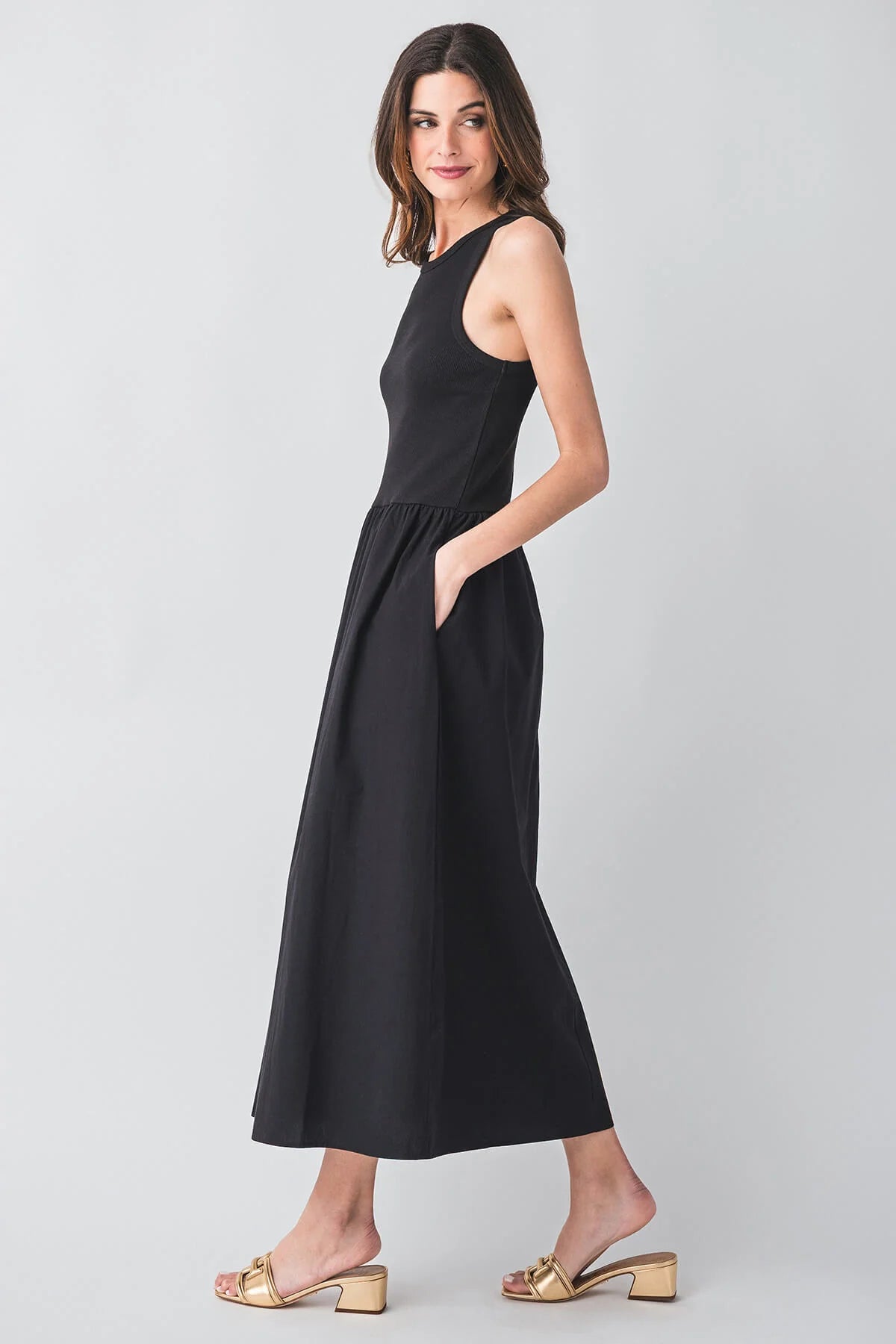 KAMALIA RACER TANK DRESS