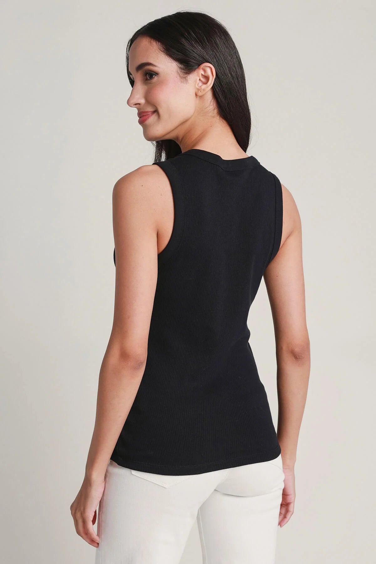 RD STYLE MARIA RIBBED CREW NECK MUSCLE TANK