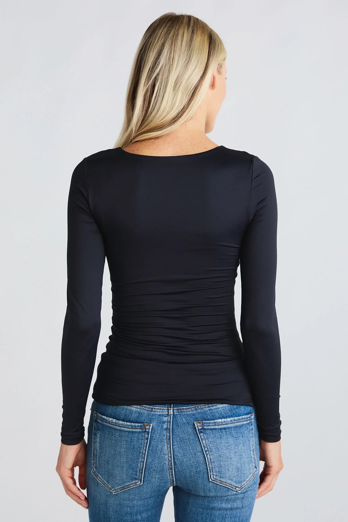 RD STYLE MARIANA UNECK LONGSLEEVE TOP