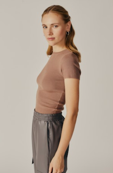 DELUC GYPSOPHILA KNIT TOP