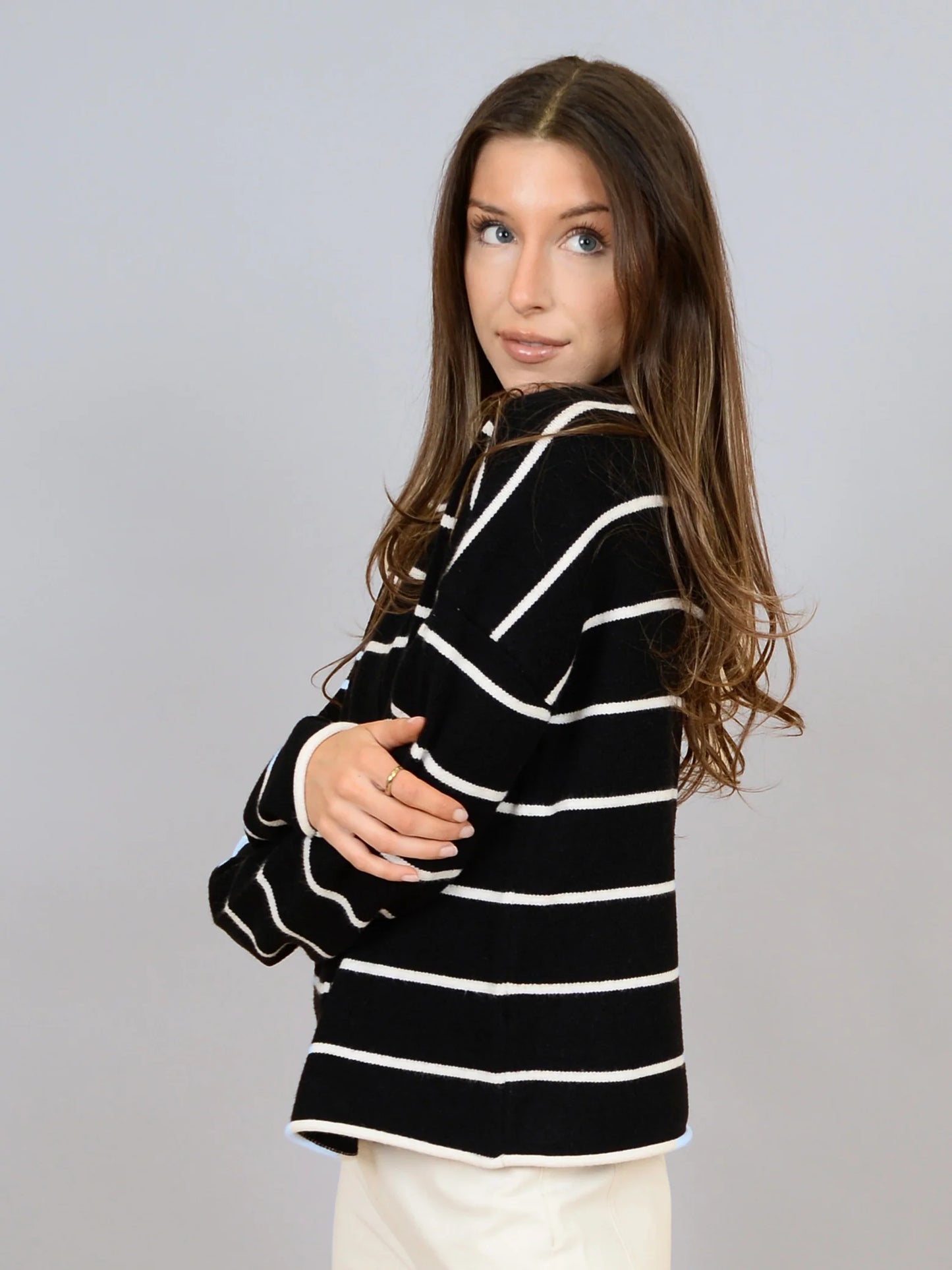 KODA LONG SLEEVE MOCK NECK PULLOVER