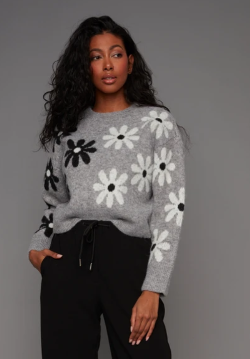 SEVERINE LONG SLEEVE CREW NECK PULL-OVER