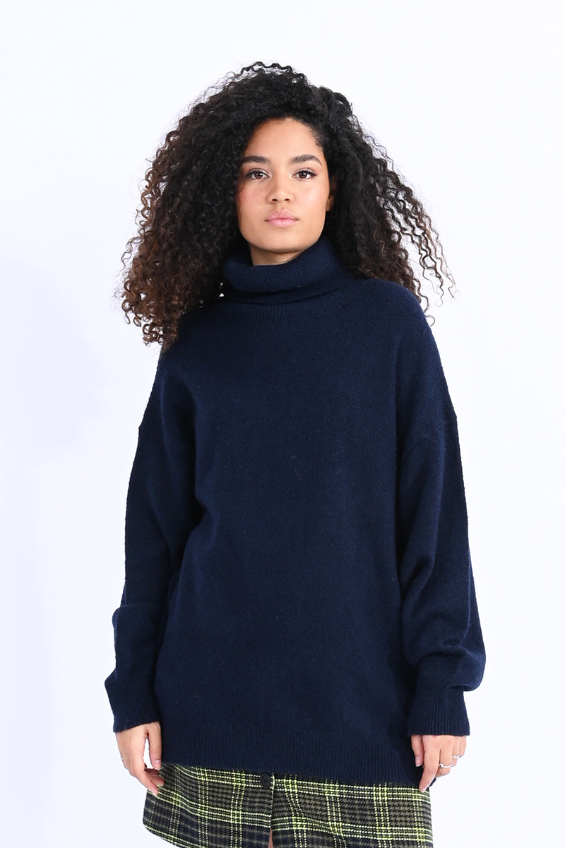 Oversize Turtleneck Sweater