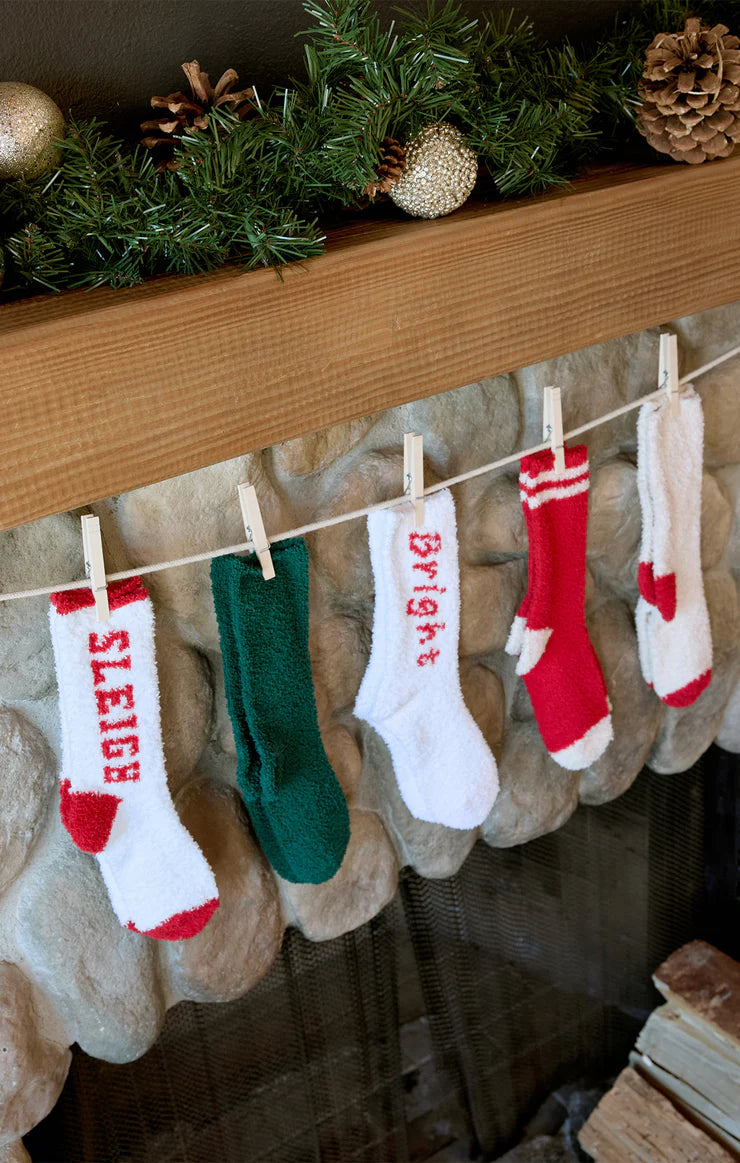 2-PACK SLEIGH SOCKS