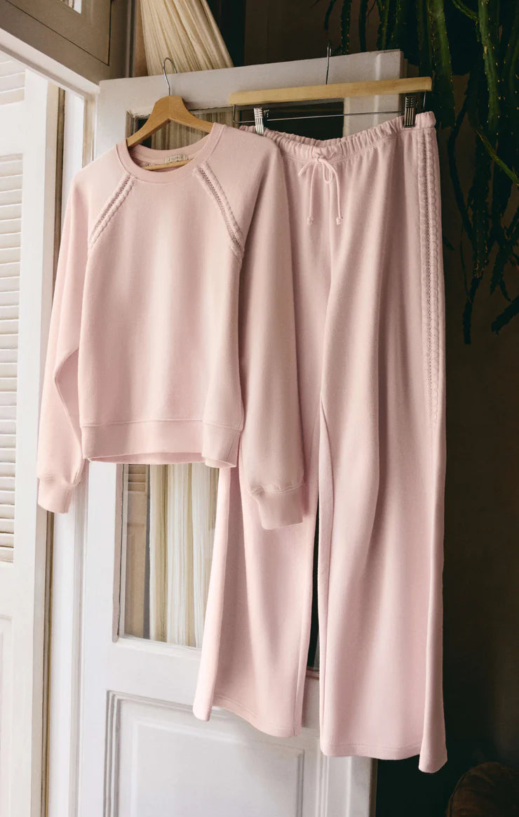 All Around French Terry Sweatshirt - Washed Pink