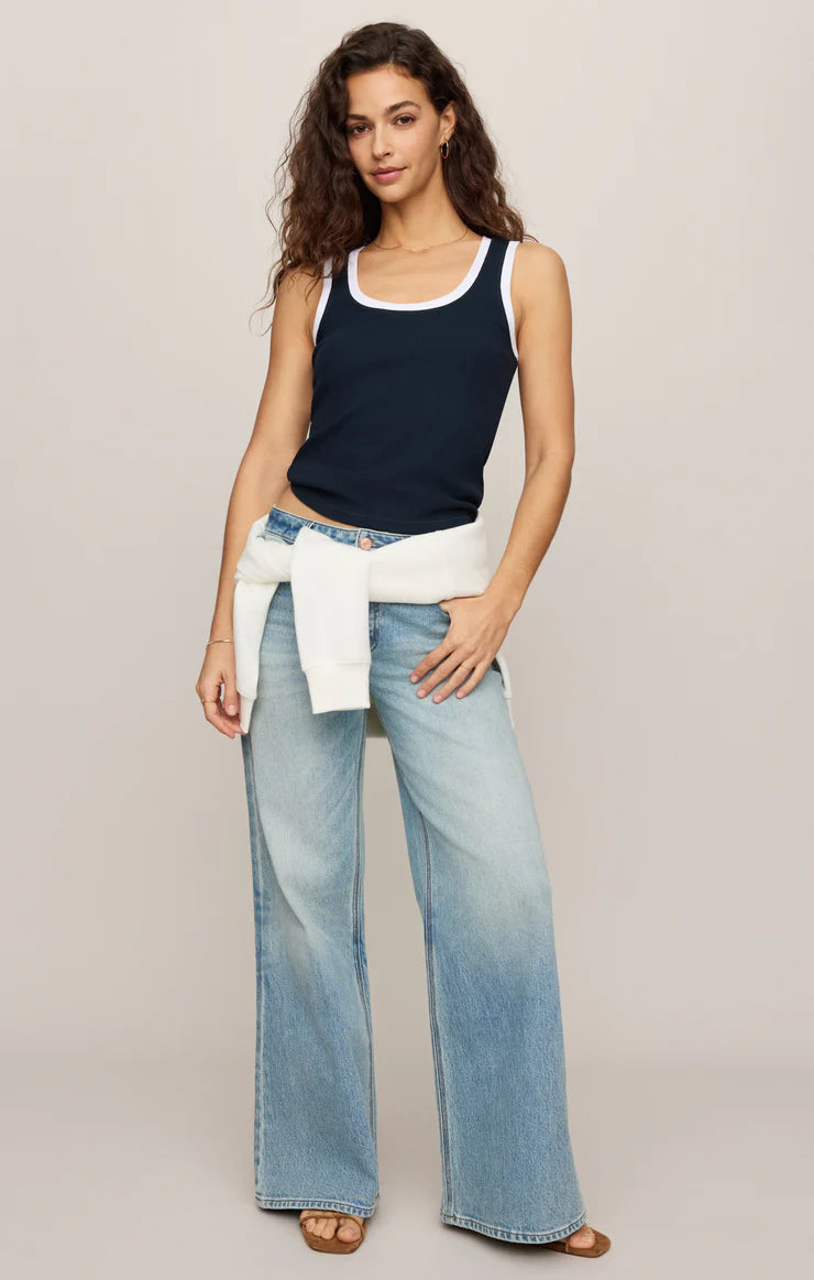 Sirena Contrast Rib Tank