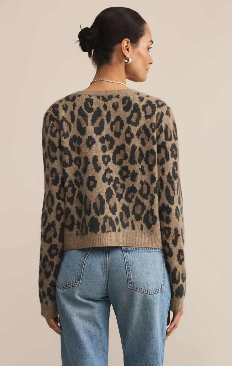 Outlook Leopard Cardigan