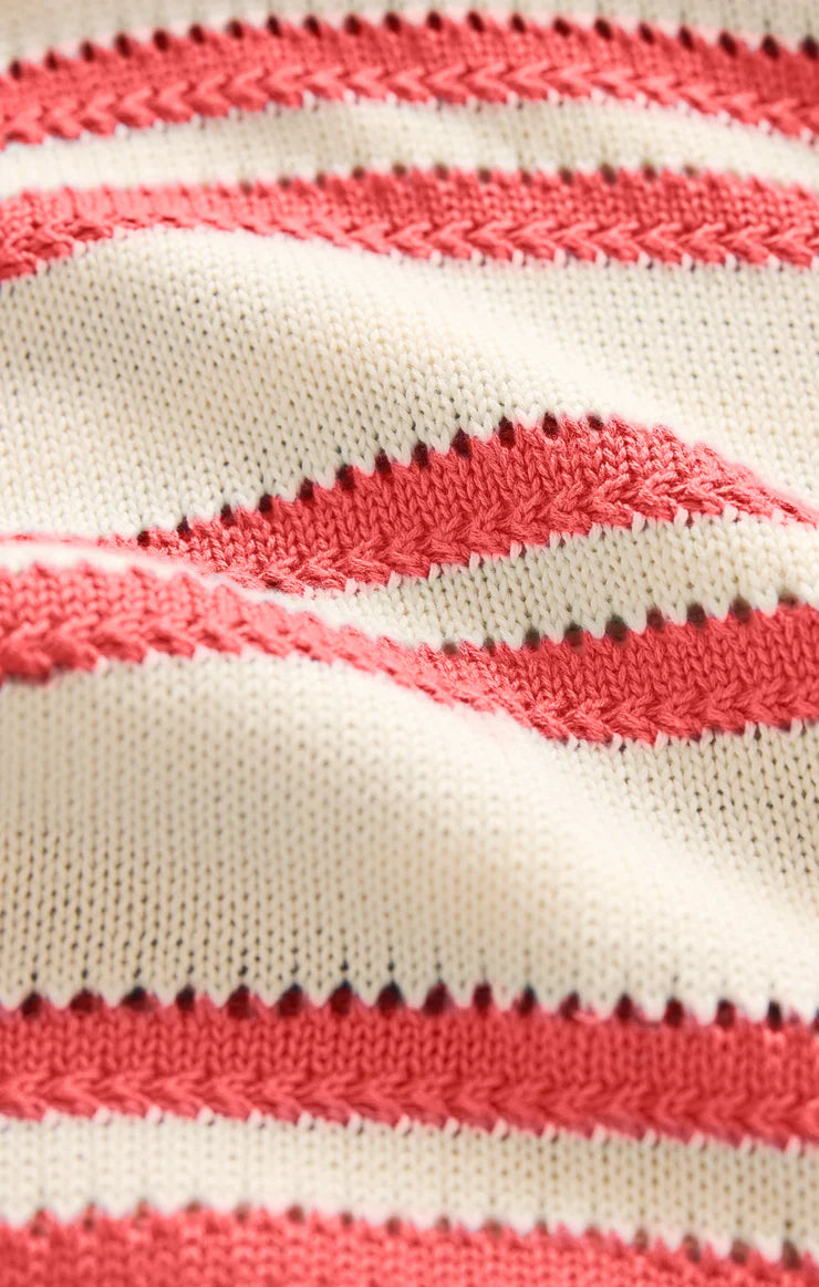 Prado Stripe Sweater Tee - Gelato