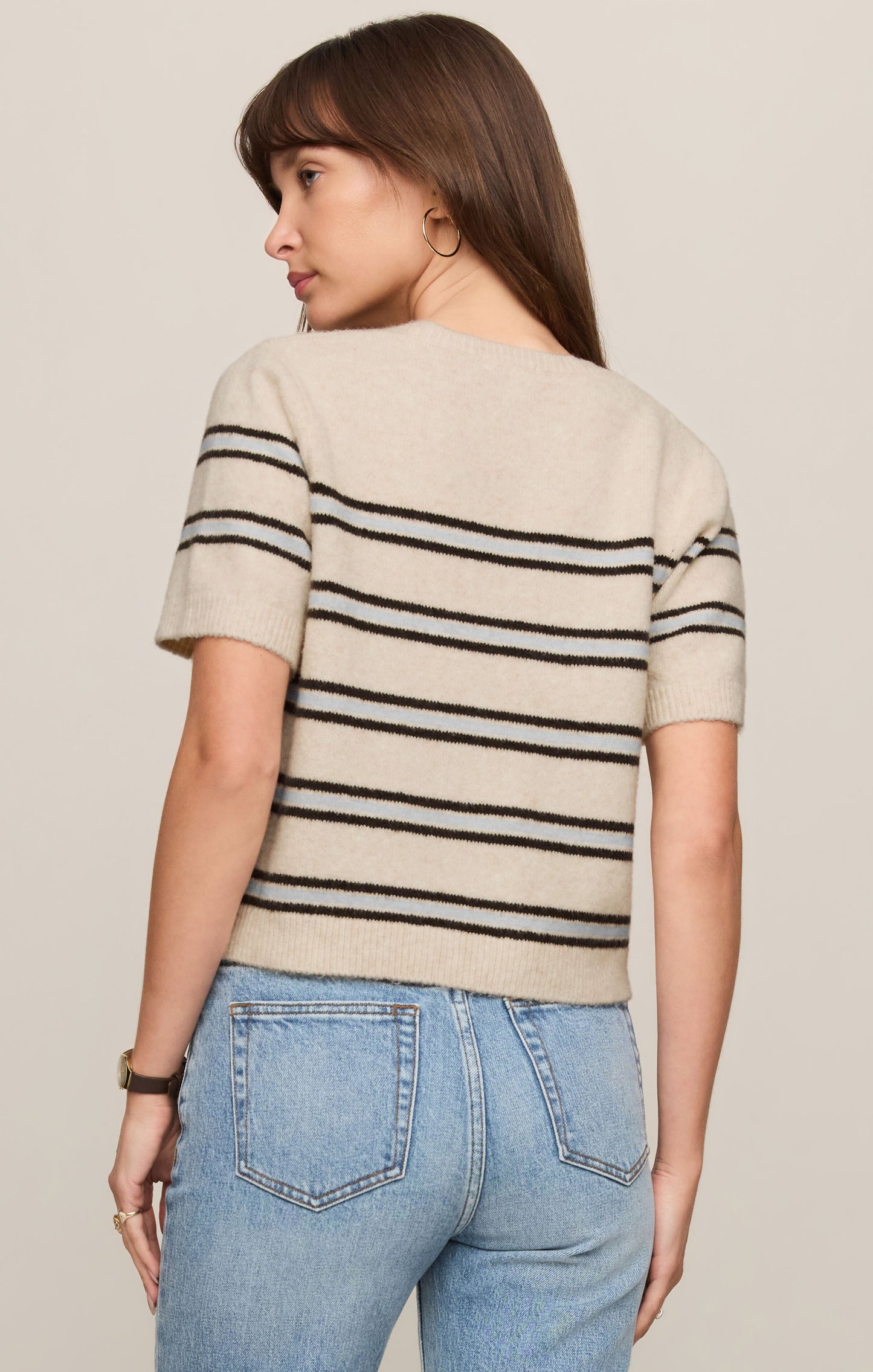 Gatewood Stripe Sweater Tee