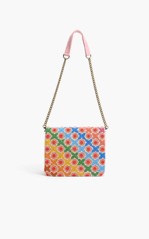 KNOTS N' PETALS SHOULDER BAG