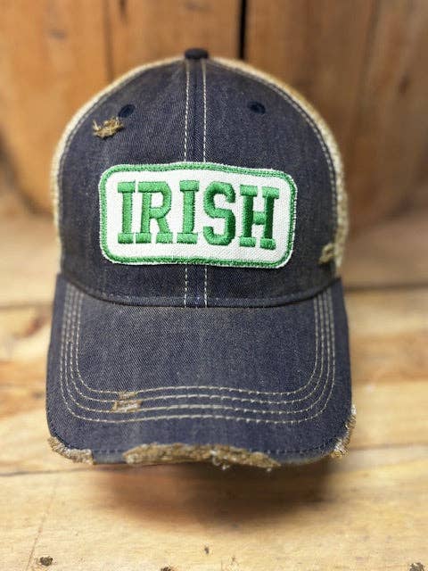 Irish Mesh Snapback Baseball Hat