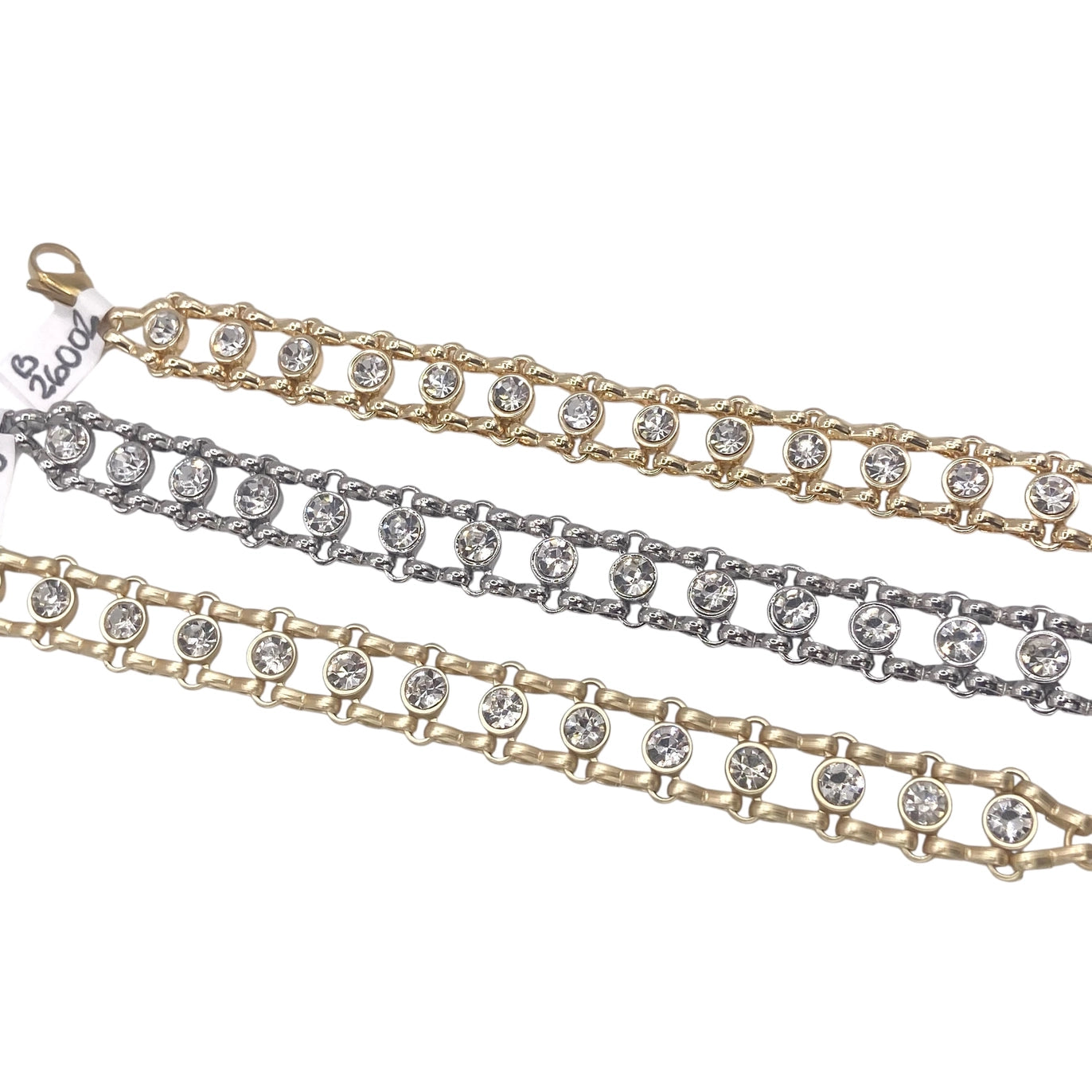 Sparkle Link Bracelet - Matte Gold