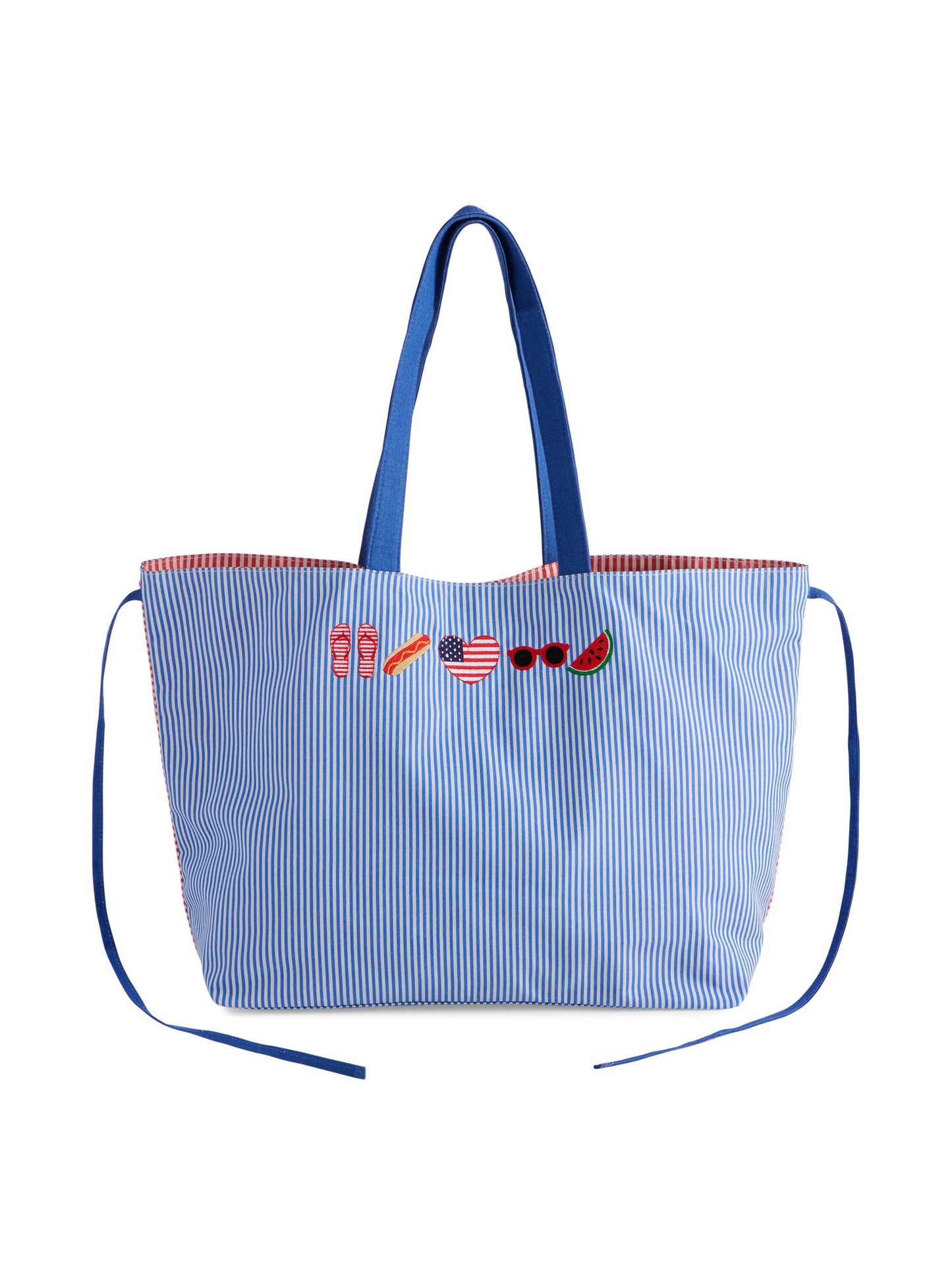 Americana Tie-Up Tote