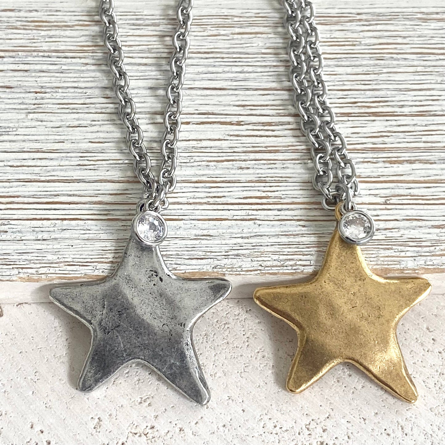 Hand Casted Star Necklace