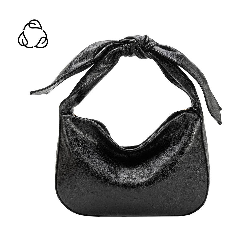 MARNI RECYCLED VEGAN CROSSBODY BAG - BLACK