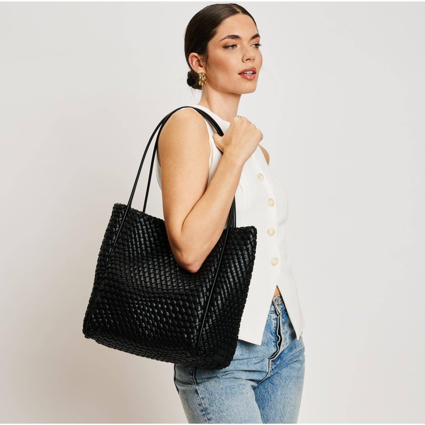 Gladys Woven Tote