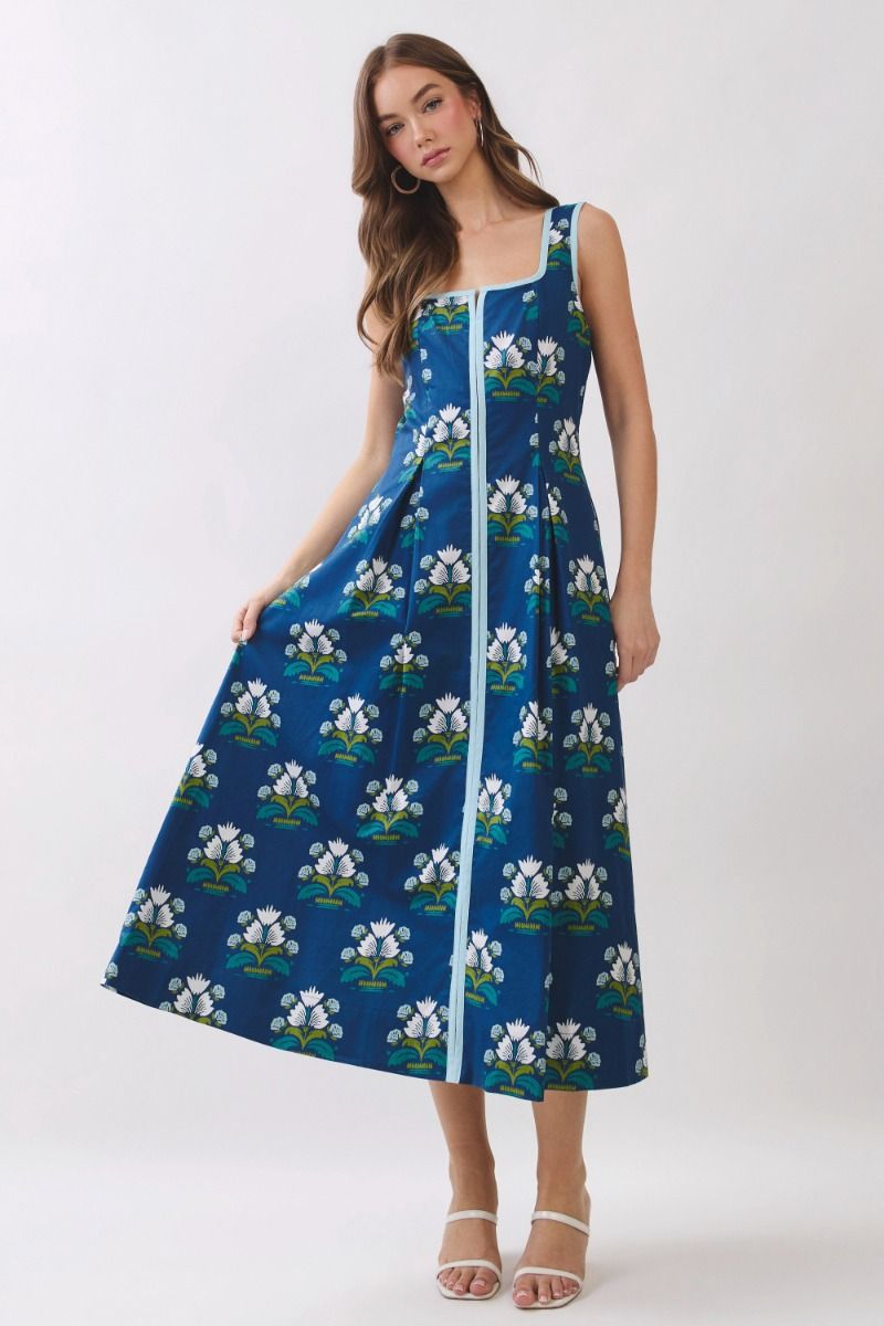 Bouquet Midi Dress