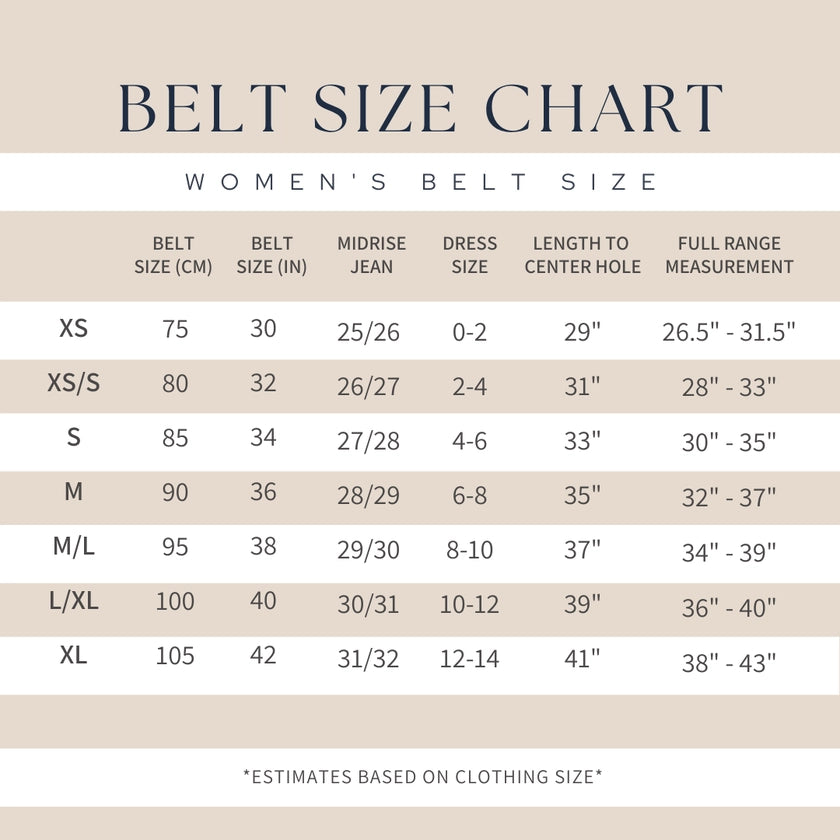 Andrea | Women's Classic Leather Belt
