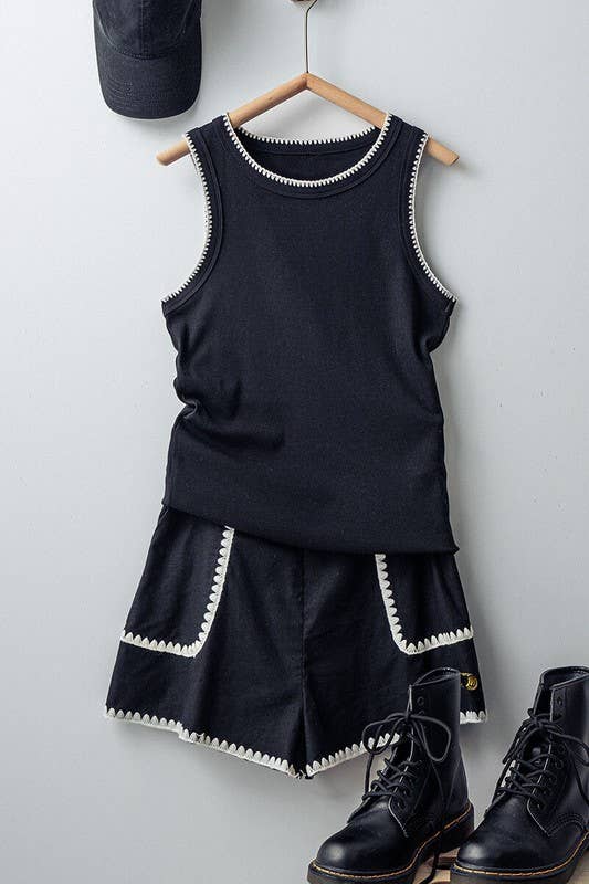 SYDNEY STRUCTURE KNIT TANK TOP