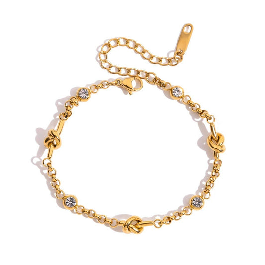 Golden Knot Waterproof Bracelet