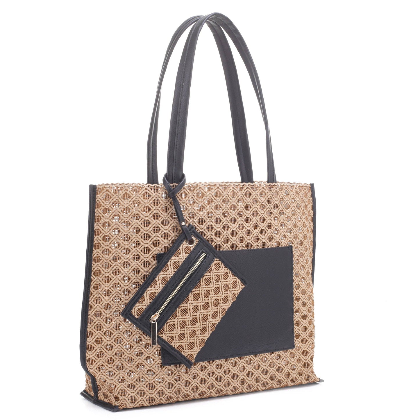 DUNCAN RATTAN TOTE