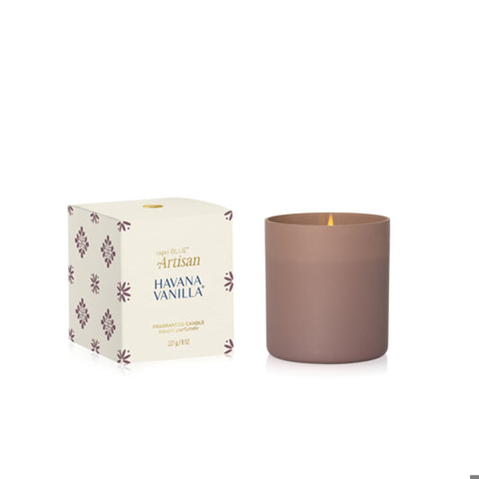 Havana Vanilla Artisan Terrazza Velluto Boxed Tumbler Candle