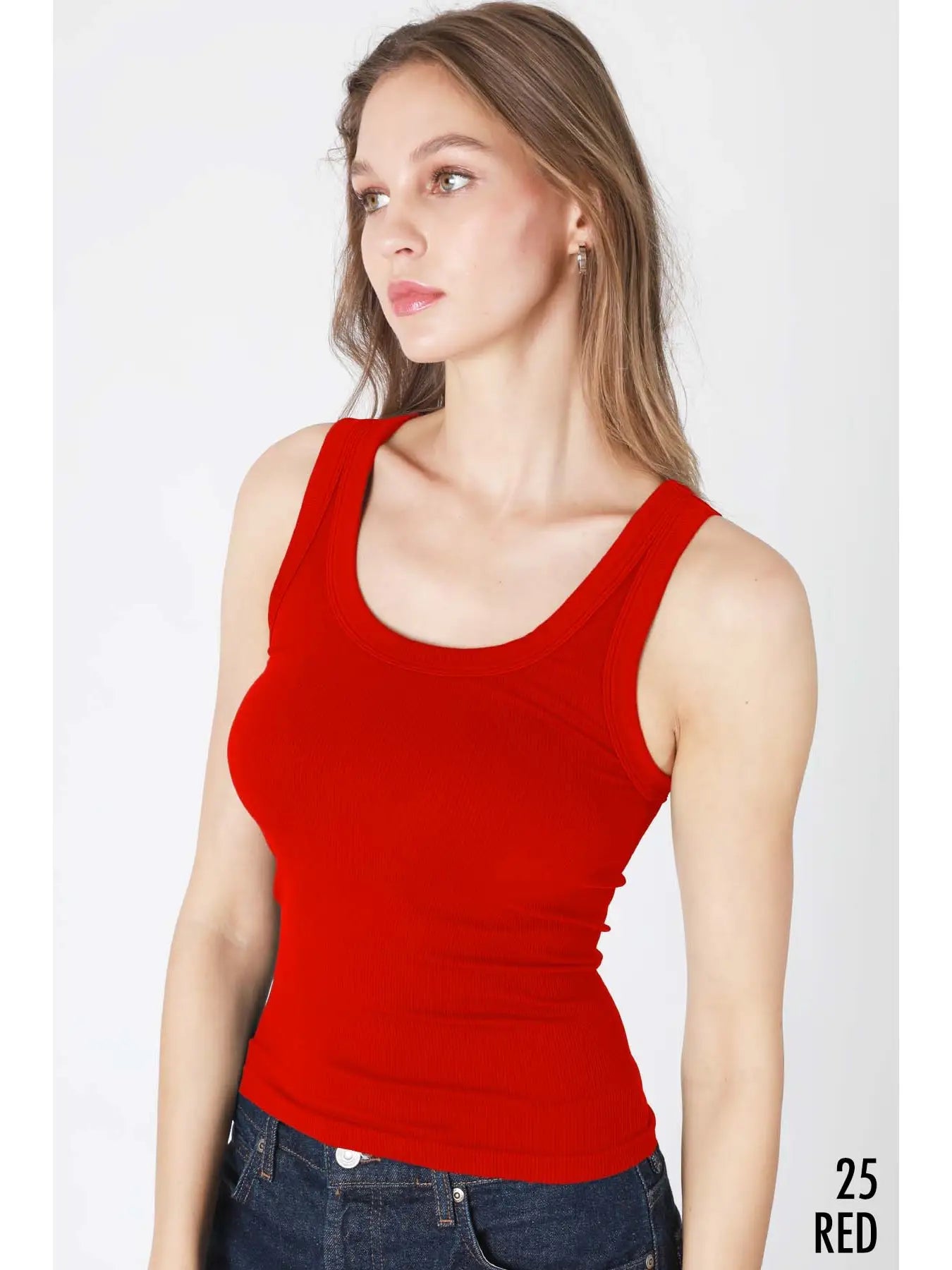 Reversible Ribbed Tank Top