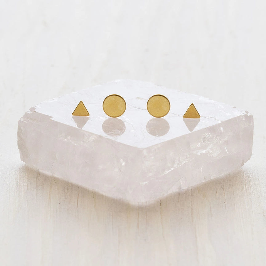 Geometric Combo Studs