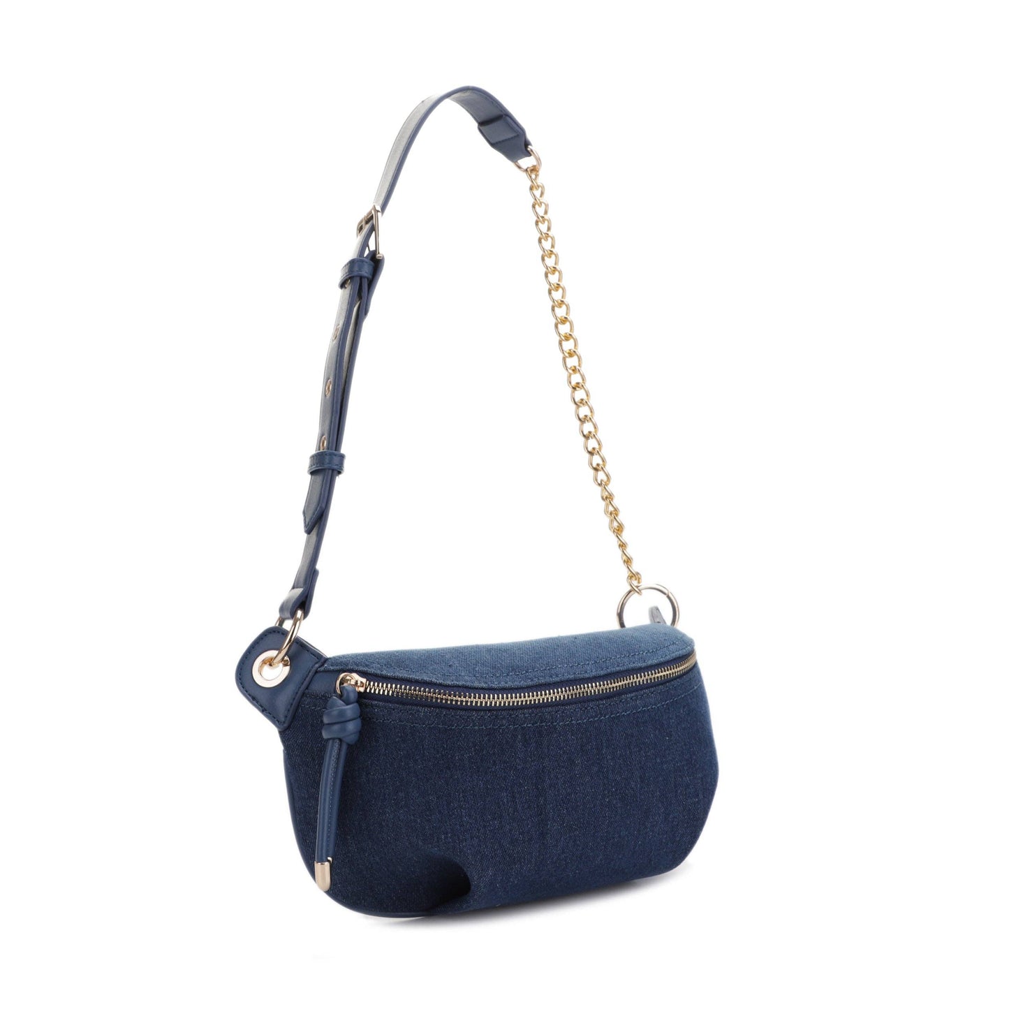 Evelyn Denim Chain Sling Bag