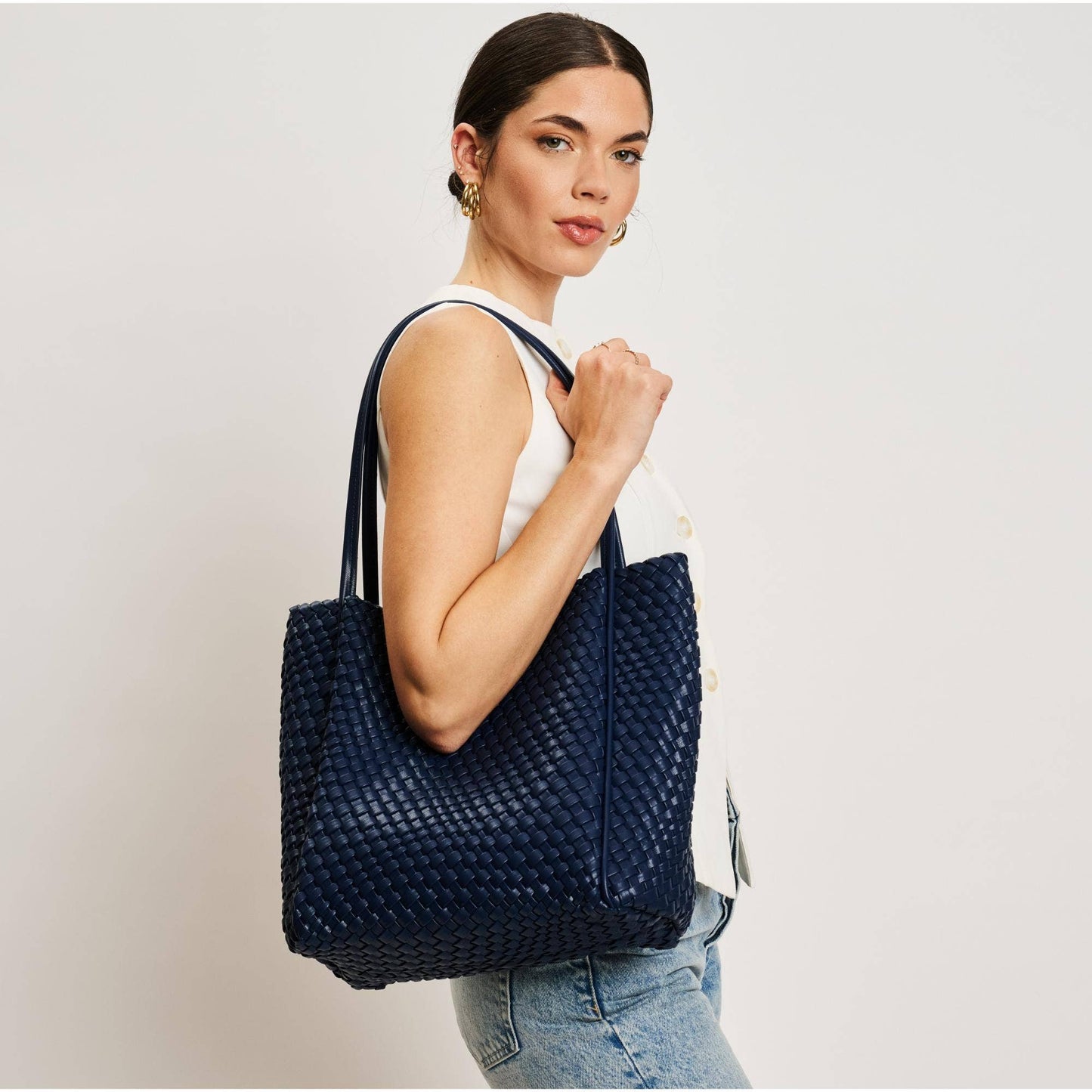 Gladys Woven Tote