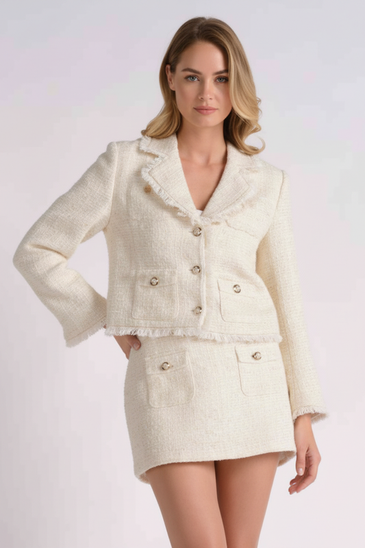 Cropped Blazer Jacket
