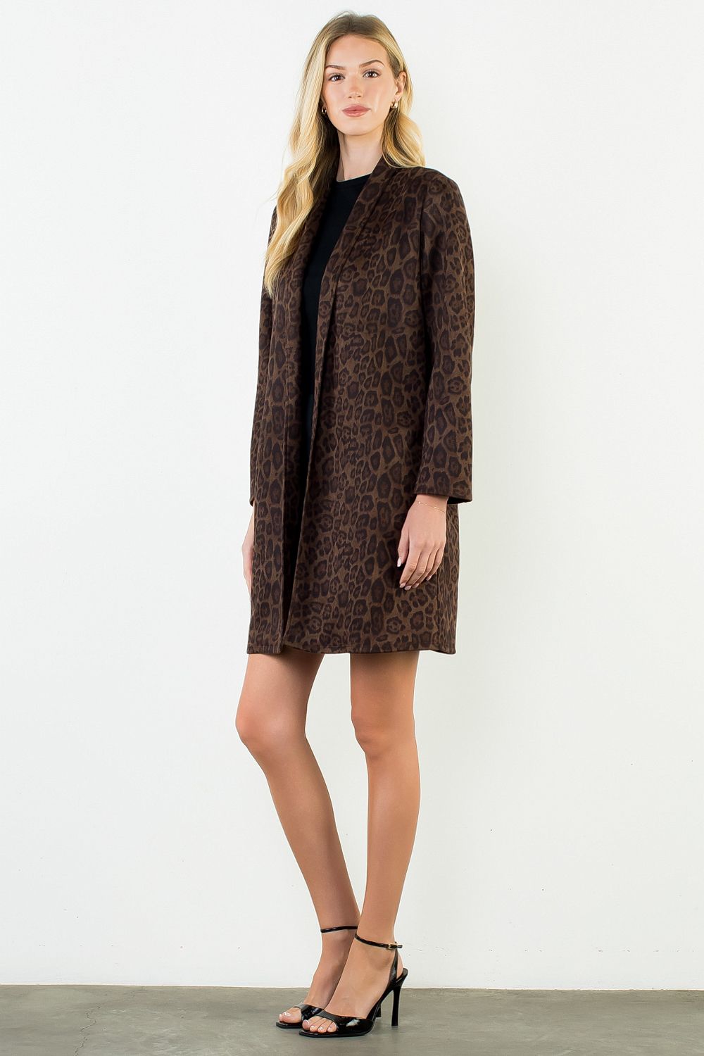 Animal Print Coat
