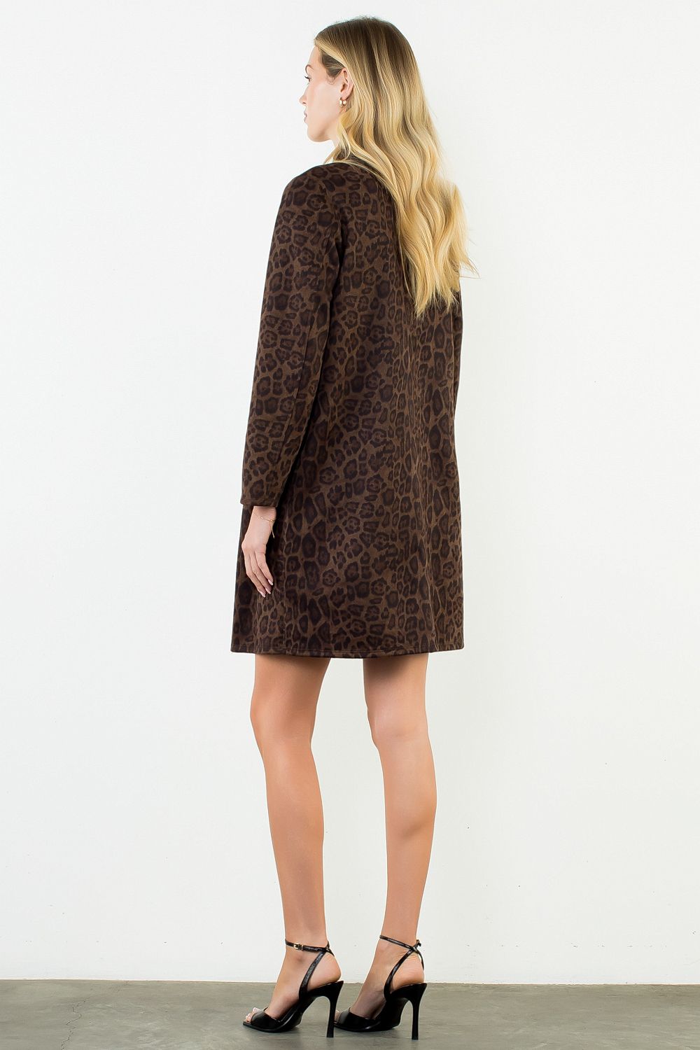 Animal Print Coat