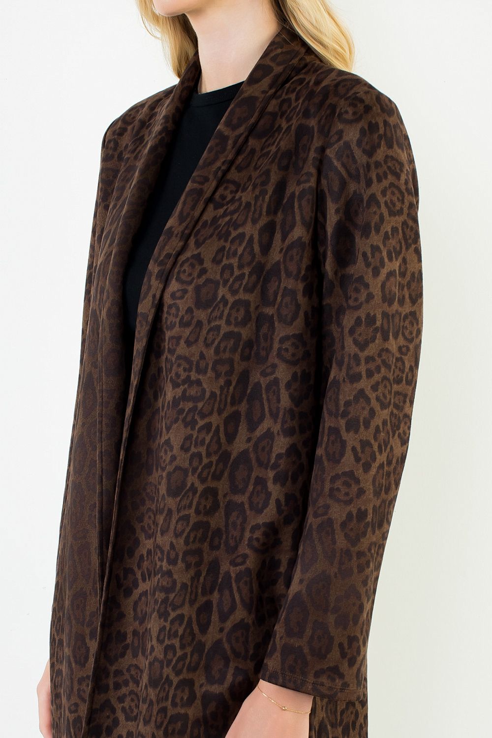 Animal Print Coat