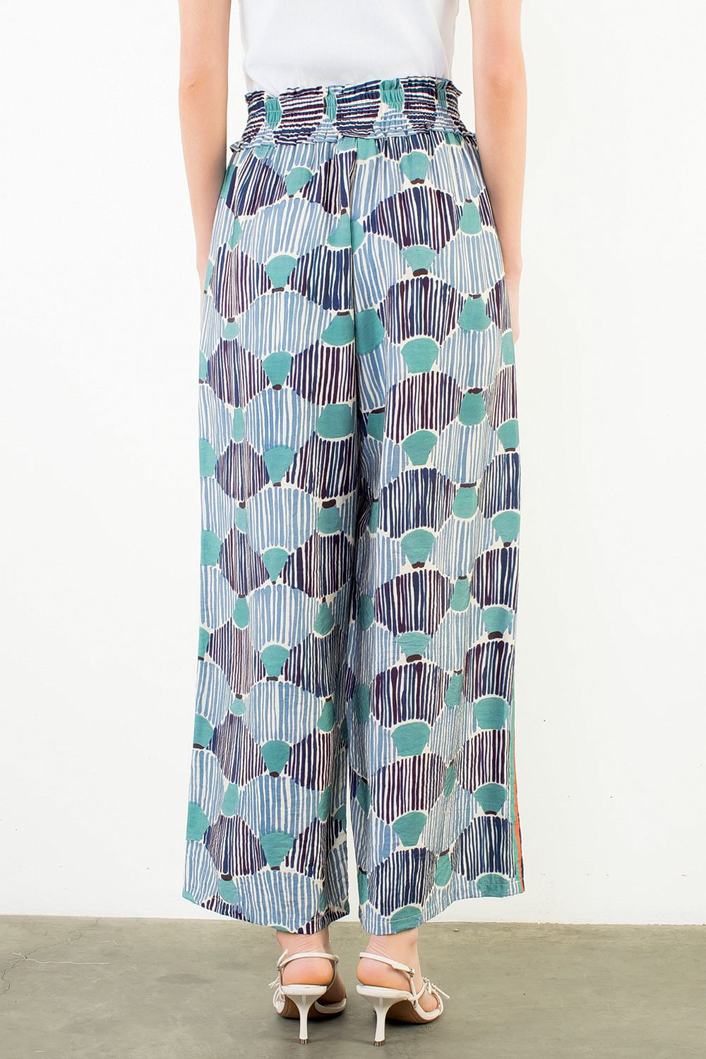 Multi Pattern Loose Pant