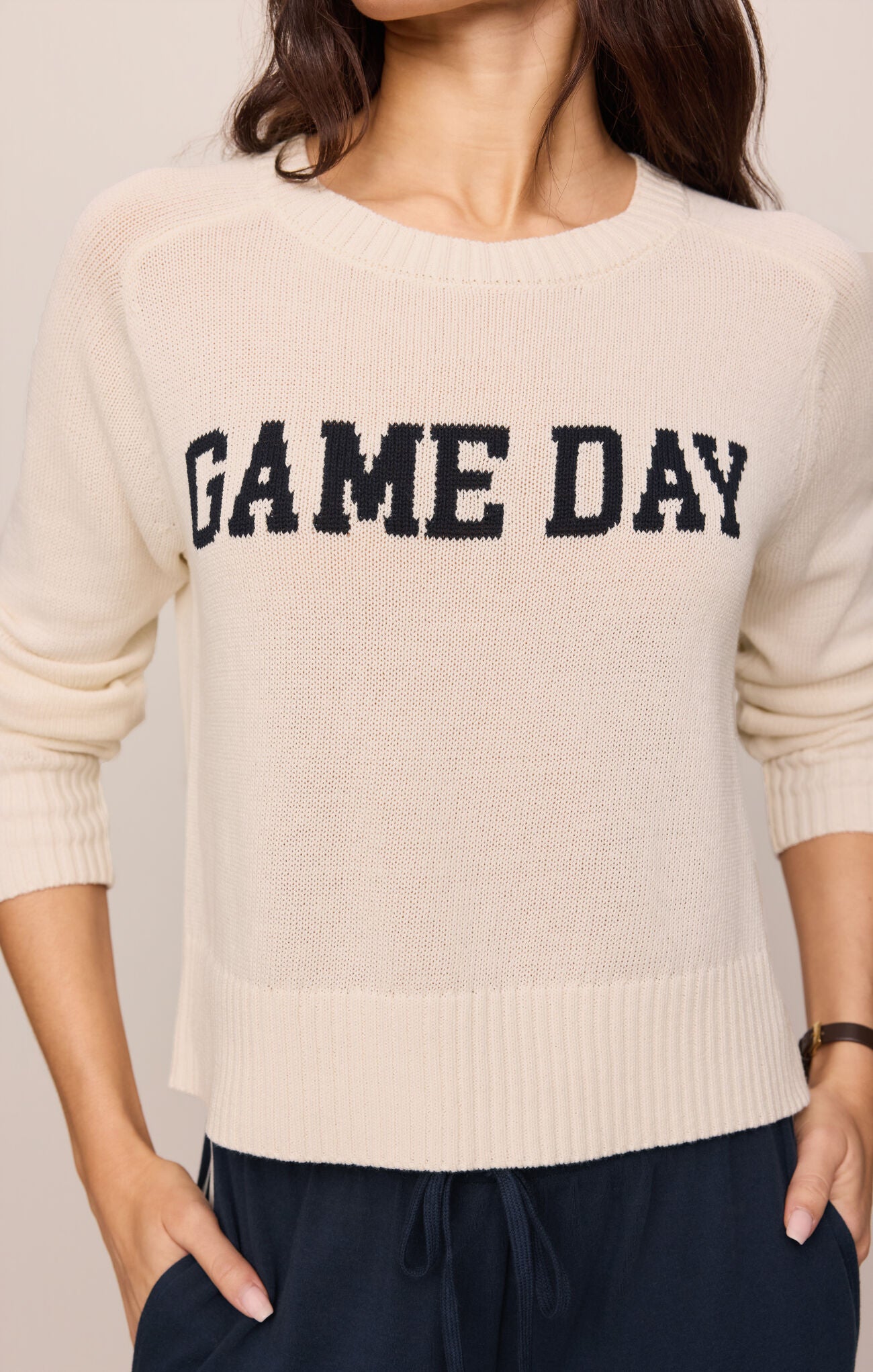 Varsity Stand In Sweater