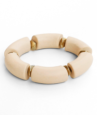 Acrylic Tube Beads Bracelet