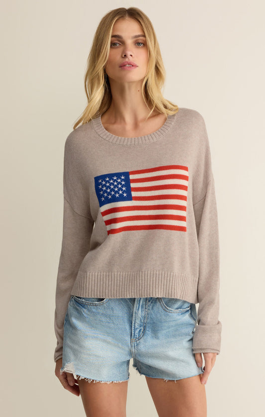 Z SUPPLY Sienna Patriot Sweater