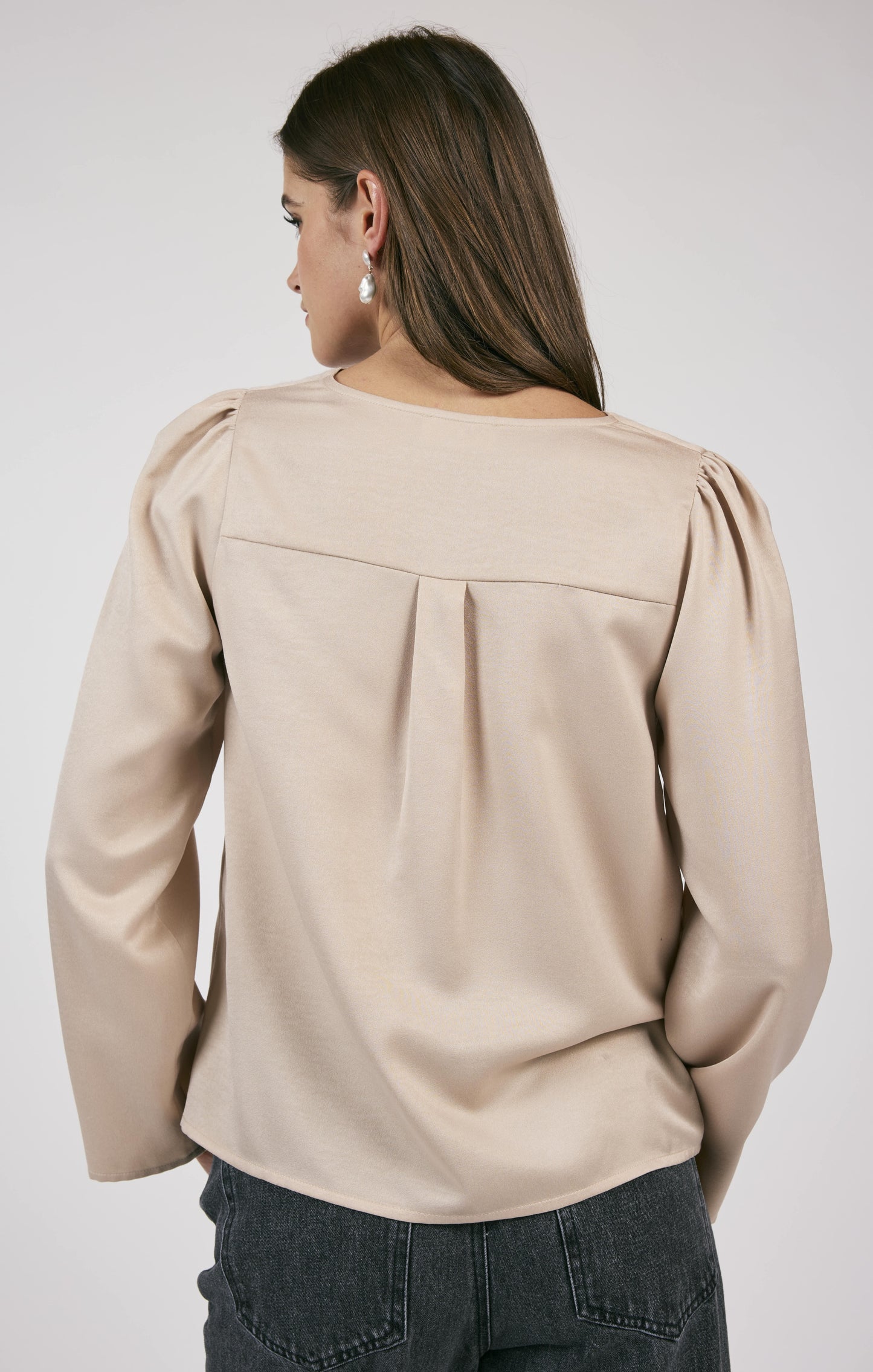 MODERNITY COWL NECK BLOUSE