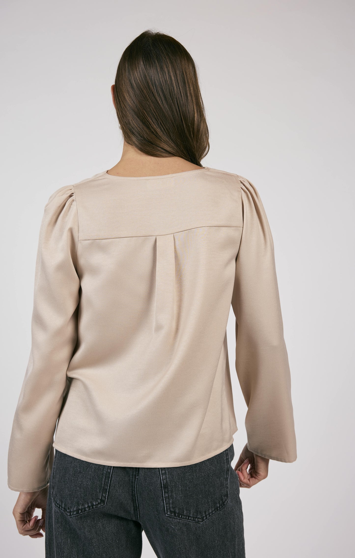 MODERNITY COWL NECK BLOUSE