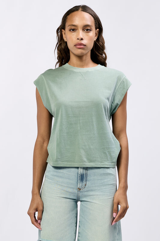 ROSIE TEE ICEBERG GREEN
