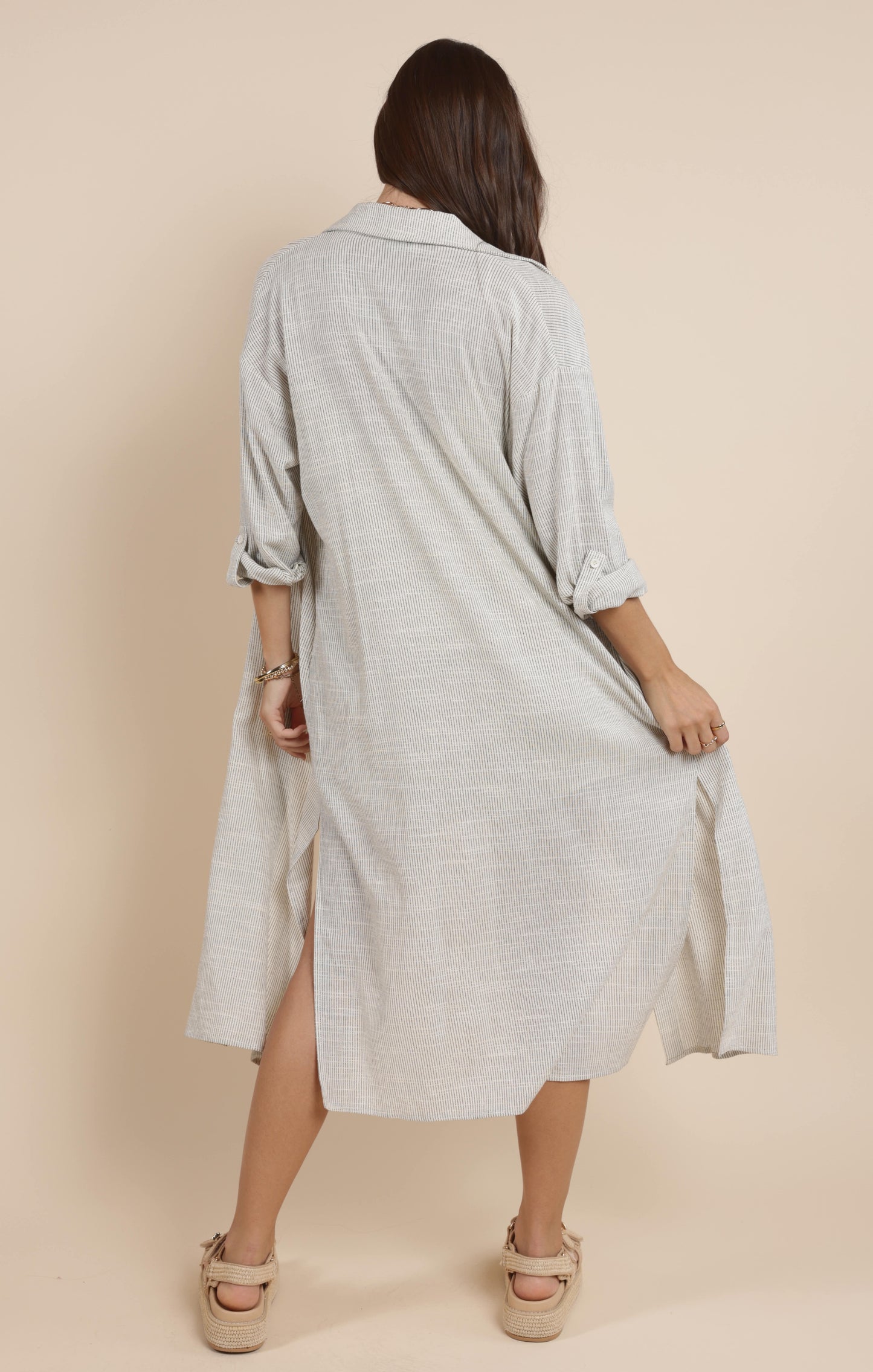 MOJAVE DUSTER SHIRT DRESS