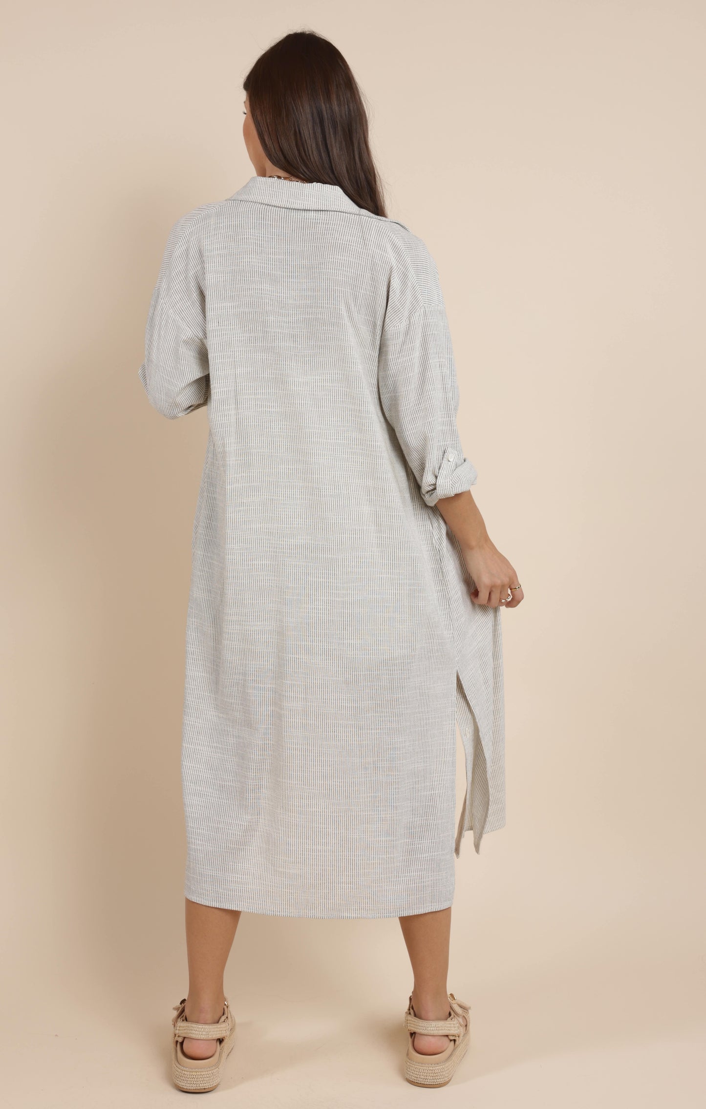 MOJAVE DUSTER SHIRT DRESS