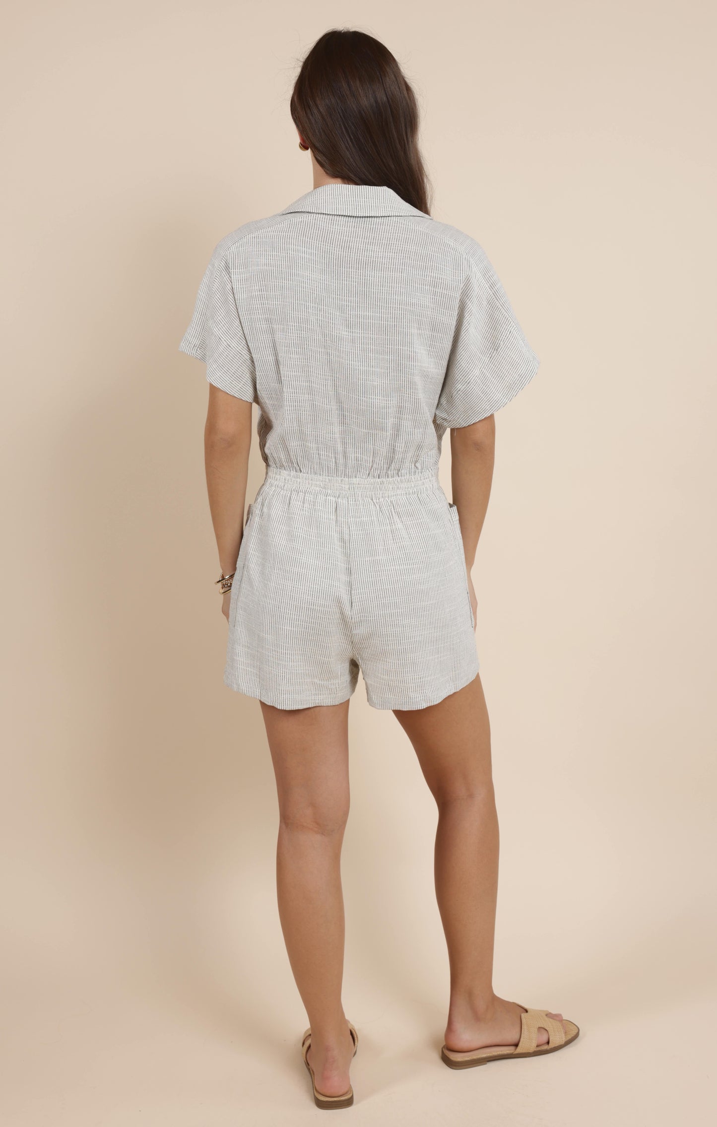 MOJAVE BUTTONED ROMPER