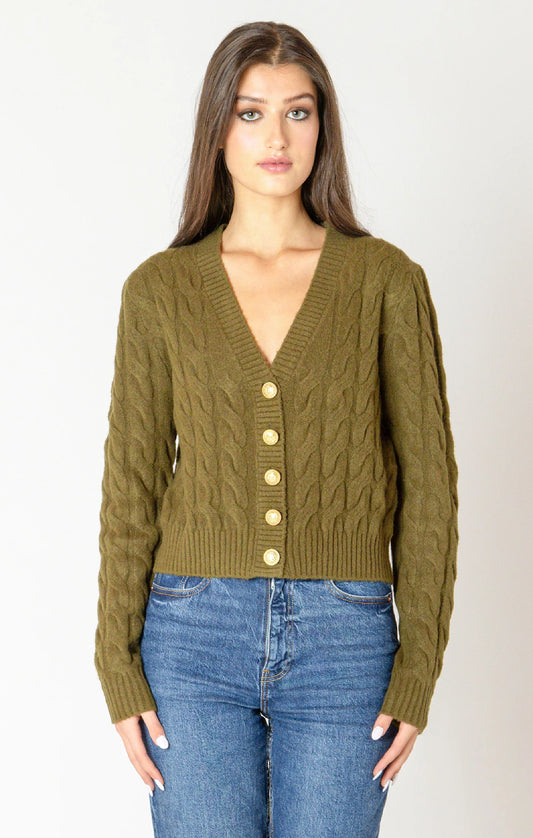 Dex Cable Knit Cardigan