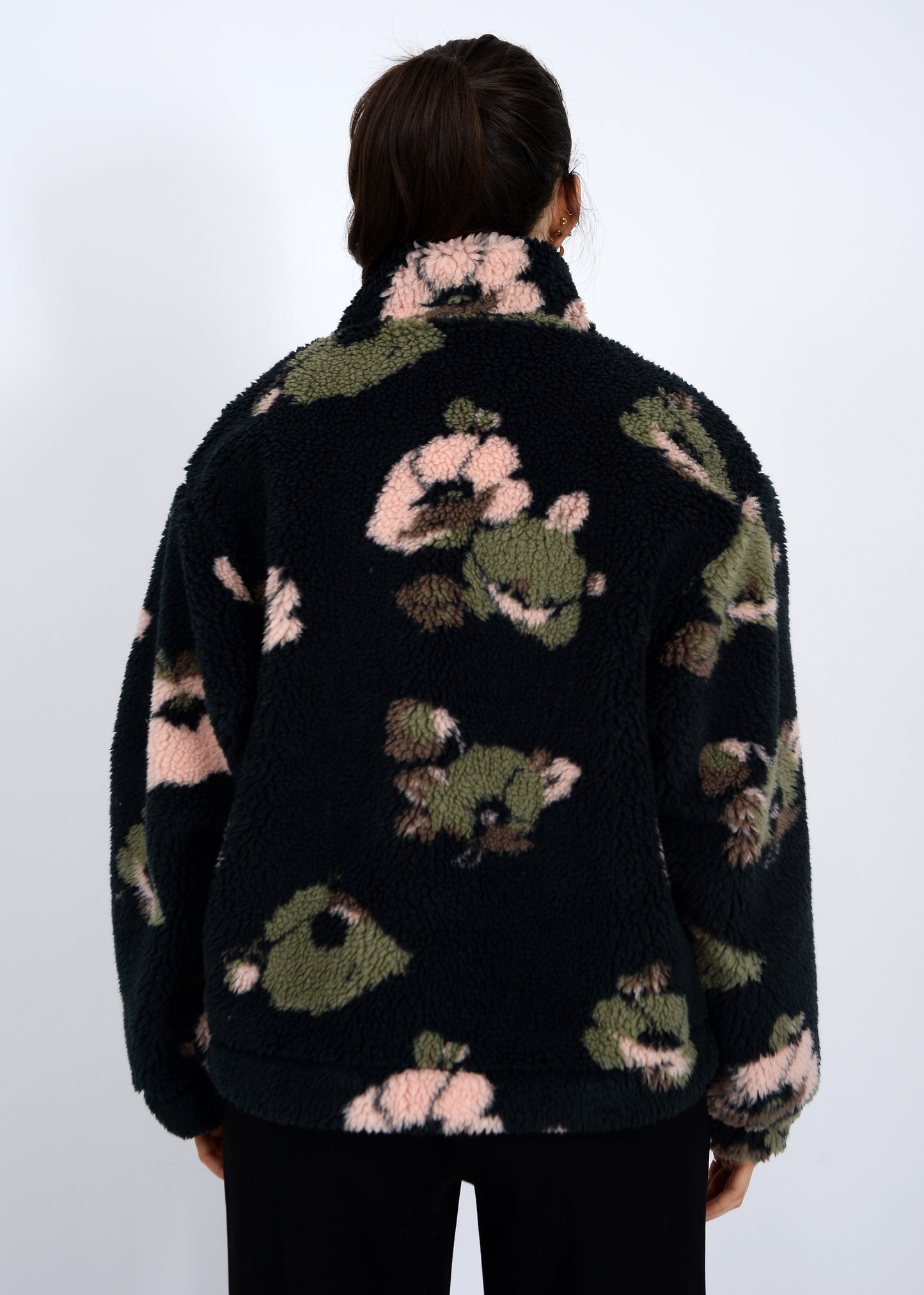 WHISTLER SHERPA ZIP FRONT JACKET