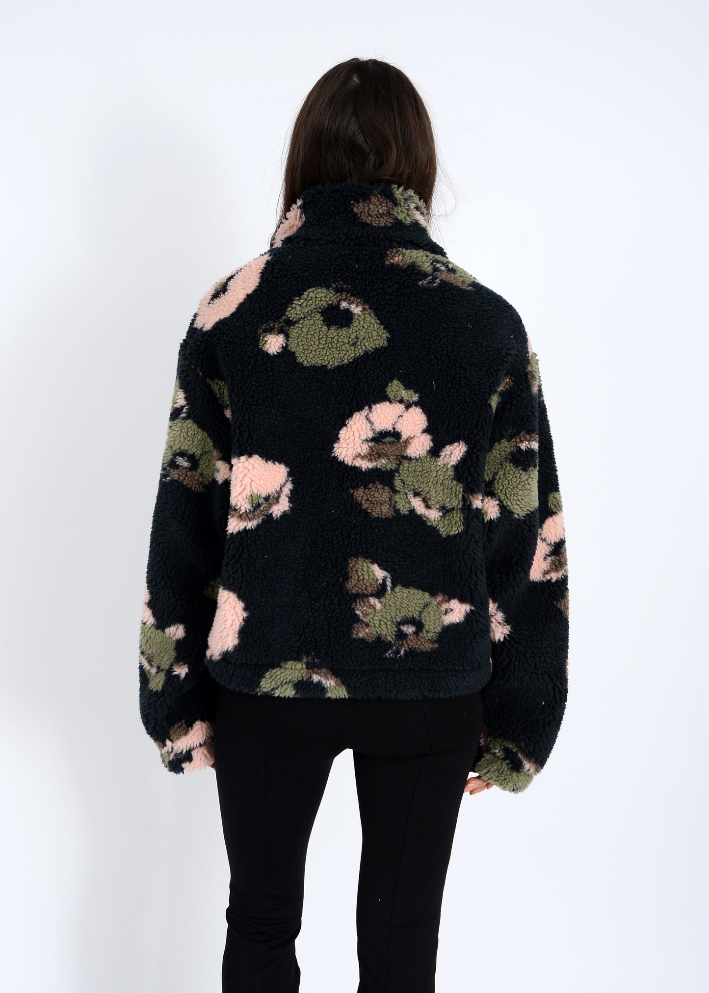 WHISTLER SHERPA ZIP FRONT JACKET