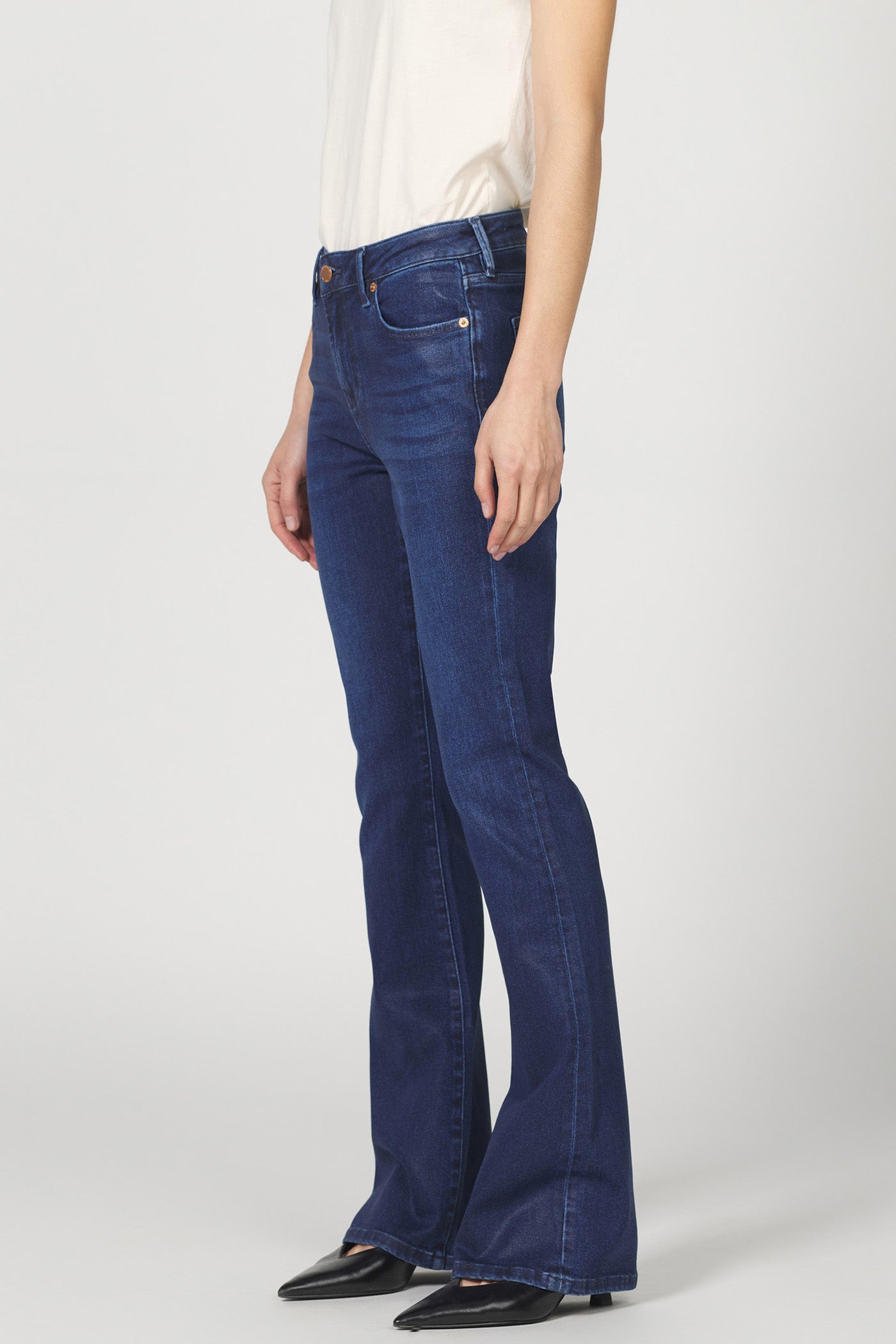 Jaxtyn Bootcut Jean - Denim Paint