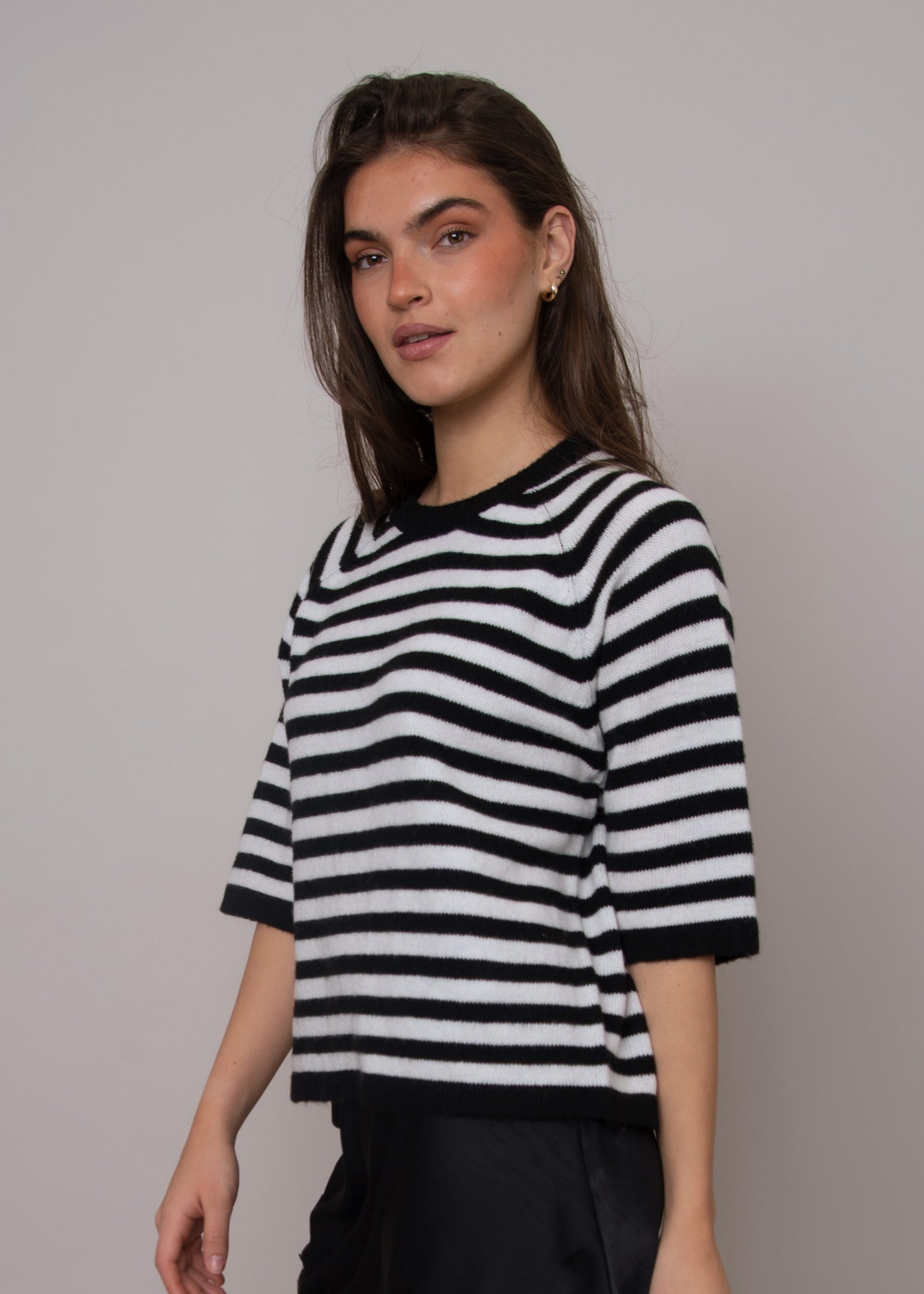 Ulla Striped Raglan Sleeve Pullover